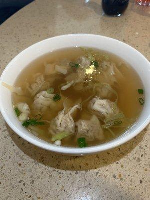 Wonton soup