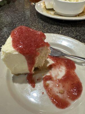 Cheesecake with strawberry