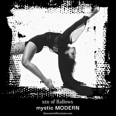 mystic MODERN - a Halloween-themed [Modern Variations] class for both adults and teens. Single & class packages. Open to the public.