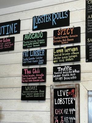 Lobster Roll flavors (6/2)