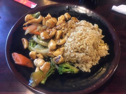 Chicken hibachi- ahhh it was okay