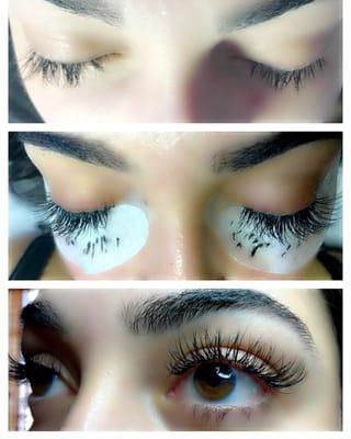 My amazing lashes by Alexis