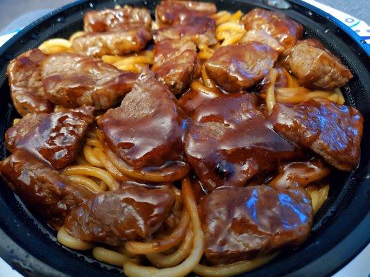 Teriyaki Steak Bowl with Noodles