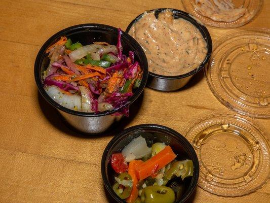 Cole Slaw, Giardiniera, Remoulade! (keepsmilingphoto.com)