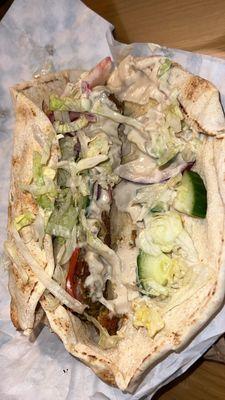 Falafel wrap