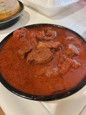 Chicken Makhani (Butter). Rich and creamy.  Very good.