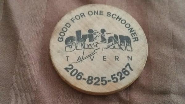 Wooden Nickel from a "few" years ago!