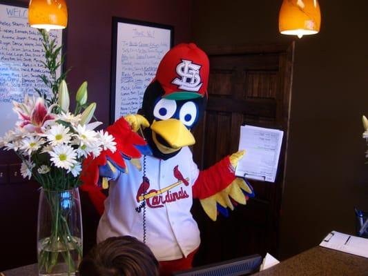 Good day, Chiropractic of Wildwood, this is FredBird!