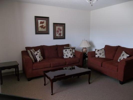 Living Room in King Suite