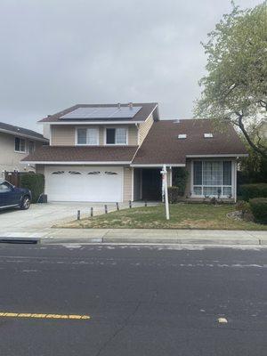 Inspected a well cared for 2800 square-foot home in foster city on Friday.