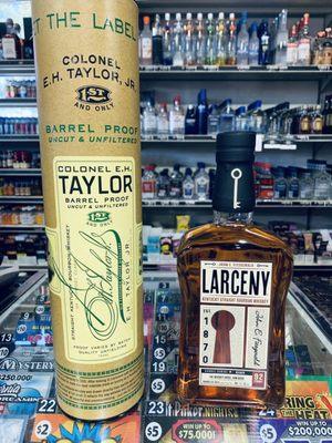 Colonel Taylor Barrel Proof & Larceny store pick