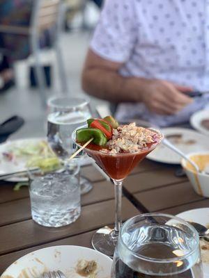 Crab cocktail appetizer