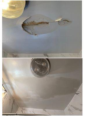 Water damage fix