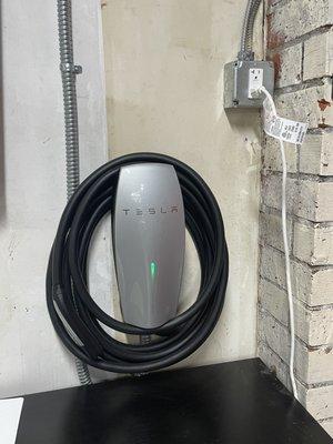 Tesla wall charger