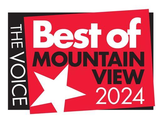 VOTED BEST DENTIST FOR 10 YEARS! 
Wow!! Such an honor!
Thank you Mountain View for your support!