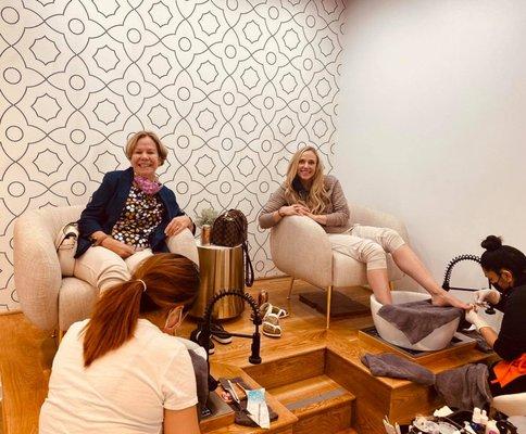 Mother and Daughter LUXE Pedicure