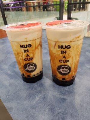 BROWN SUGAR BOBA MILK TEA.