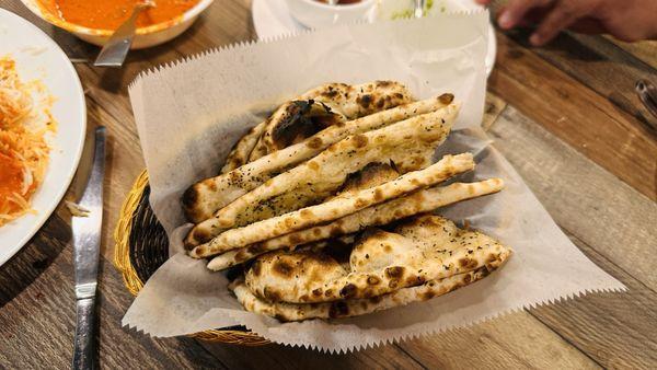 Garlic Basil Naan