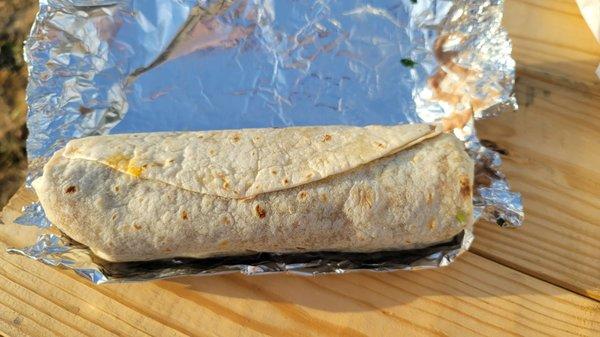 The burrito unwrapped