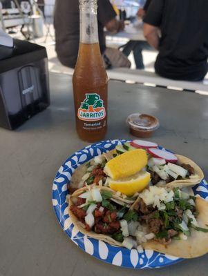 Al pastor and Asada street tacos!