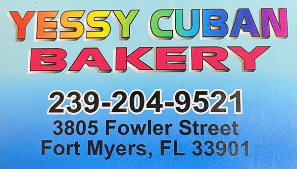 Yessy Cuban Bakery