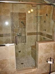 3/8 thick, frameless shower door glass enclosure with top and bottom pivots.