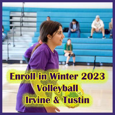 Winter 2023 Volleyball Classes!