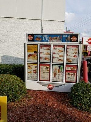 Bill Lewis of Fort Lauderdale making a quick pit stop at Krystal.