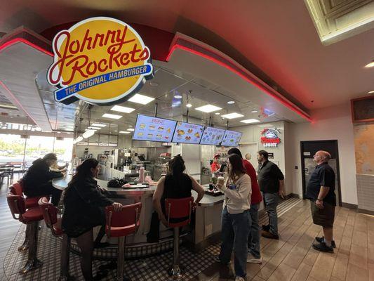 It's Saturday morning getting coffee and a wonderful breakfast at  Johnny rockets.11-2024