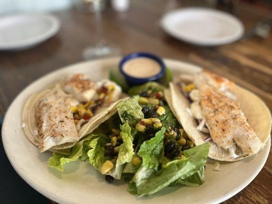 Cabo Blackened Fish Tacos!