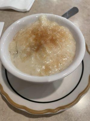 Rice pudding is AMAZING