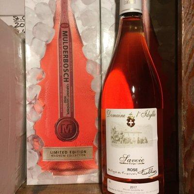 Exceptional value and selection of rosé wines. Here are two of my faves.