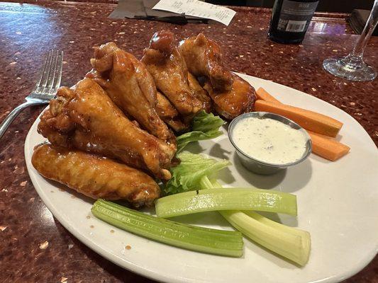 Bistro Wings with maple bbq