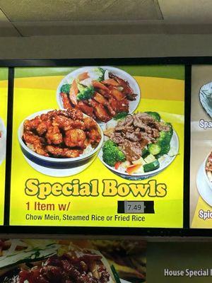 Special Bowls