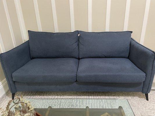 My blue sofa