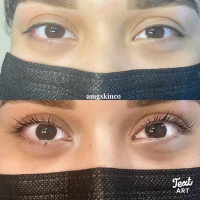 Lash Lift (before & after)