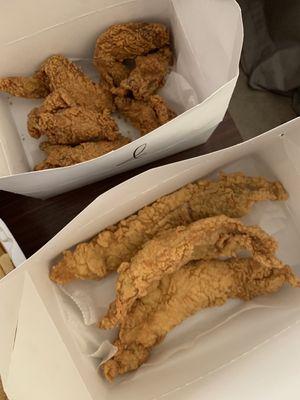 Wings & Fried Catfish