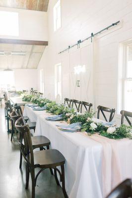 Modern farmhouse-inspired wedding venue in Johnson County, Cleburne Texas.