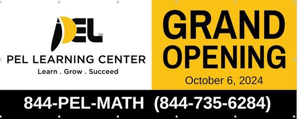 PEL Learning Center Alameda, Grand Opening will be on October 6, 2024
 #Singapore Math #Math Class # Tutorting for Kids