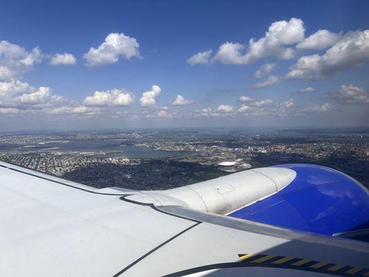 Flying in and out of LGA is great now. What a transformation.