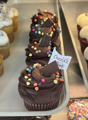 Chocolate Bomb Jumbo Cupcake