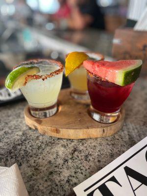 Trio margarita sampler