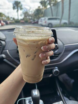 vanilla iced latte