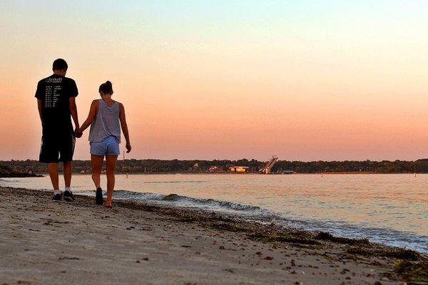 Go for a stroll on the beach.