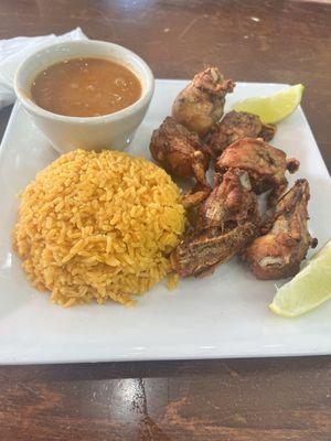 Chicharron de Pollo Mini Combo