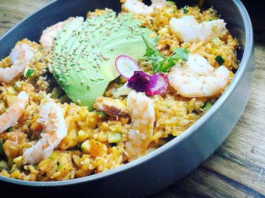 Seafood fried rice