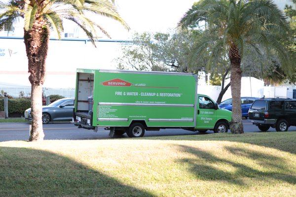 Servpro Truck  Clearwater