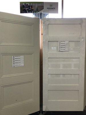 Huge selection of interior and exterior doors in stock or can be ordered with quick turn around time.