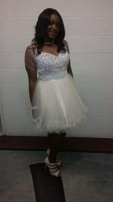 My Daughter found her Gorgeous 8th Grade Graduation Dress from Glitzy. The Sales Lady was SUPERB! She was very Helpful.