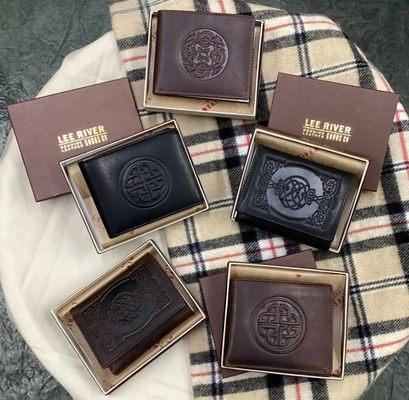 Celtic Leather Wallets